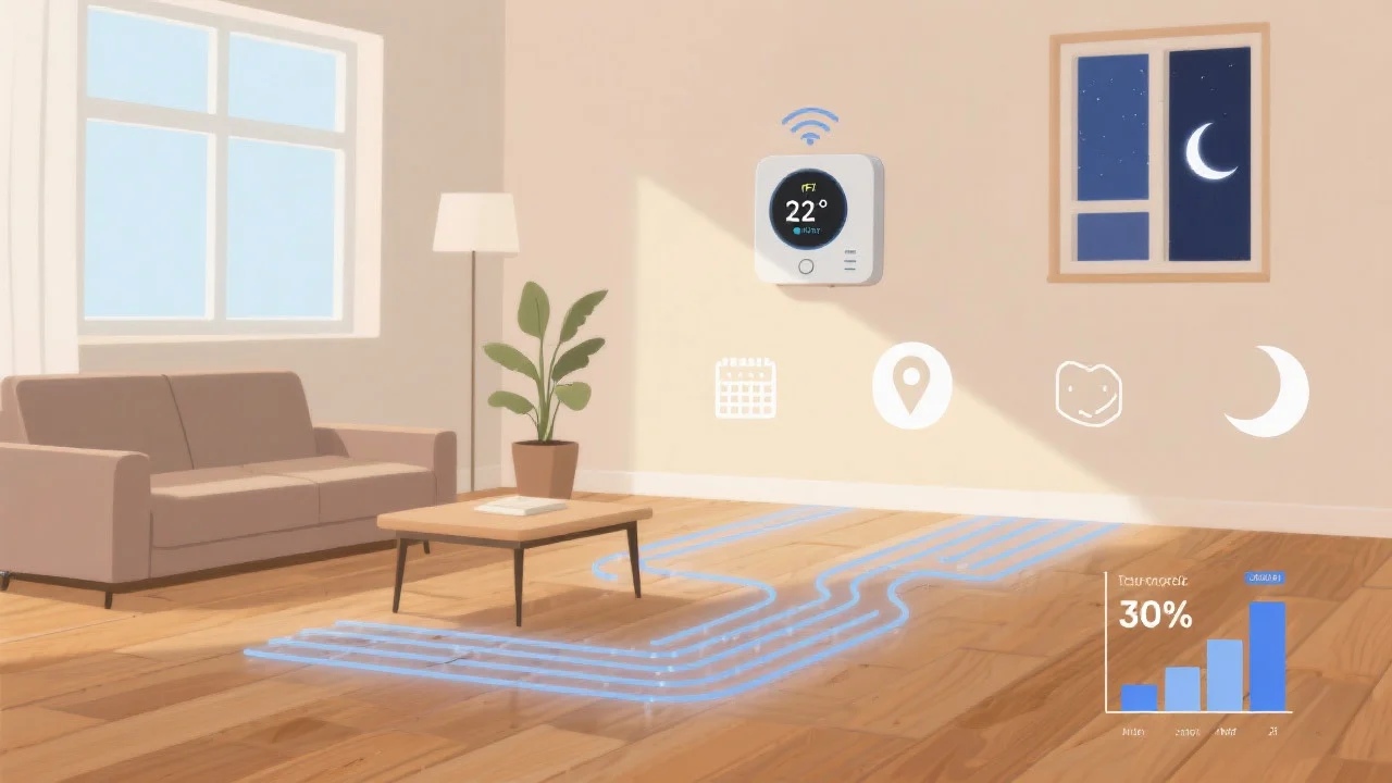 Умные теплые полы: как Wi-Fi терморегуляторы экономят до 30% электроэнергии